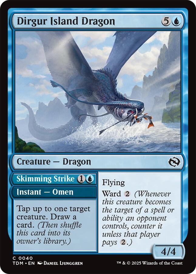 Dirgur Island Dragon [Tarkir: Dragonstorm] | Webway Games