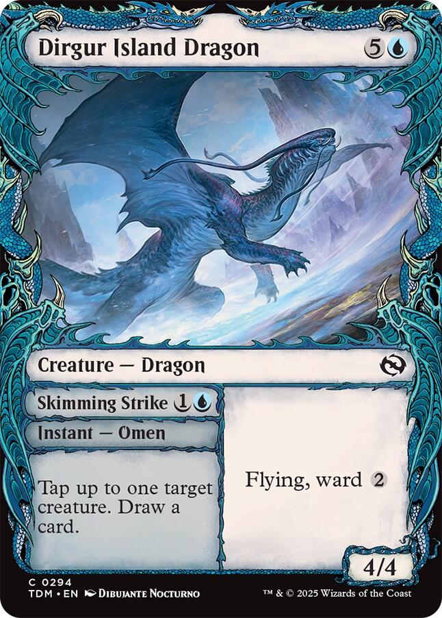 Dirgur Island Dragon (Showcase) [Tarkir: Dragonstorm] | Webway Games