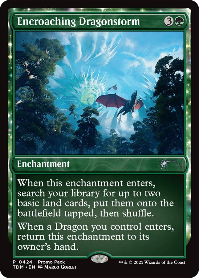 Encroaching Dragonstorm (Promo Pack) [Tarkir: Dragonstorm Promos] | Webway Games