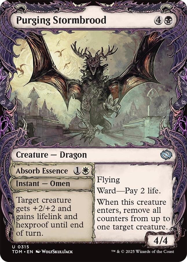 Purging Stormbrood (Showcase) [Tarkir: Dragonstorm] | Webway Games