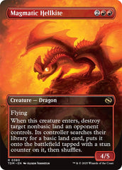Magmatic Hellkite (Borderless) [Tarkir: Dragonstorm] | Webway Games