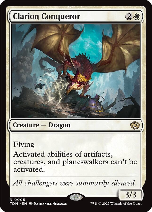 Clarion Conqueror [Tarkir: Dragonstorm] | Webway Games