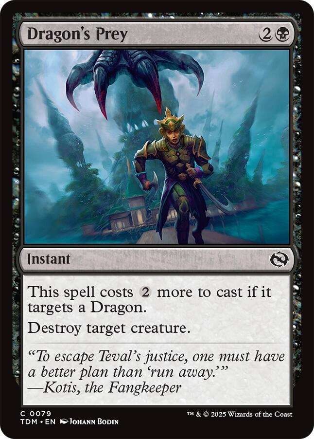 Dragon's Prey [Tarkir: Dragonstorm] | Webway Games