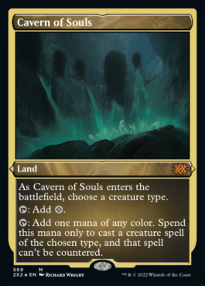 Cavern of Souls (Foil Etched) [Double Masters 2022] | Webway Games