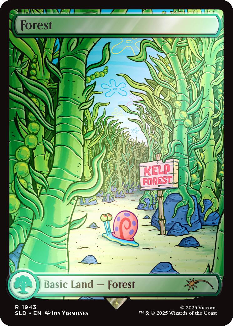 Forest (1943) (Rainbow Foil) [Secret Lair Drop Series] | Webway Games