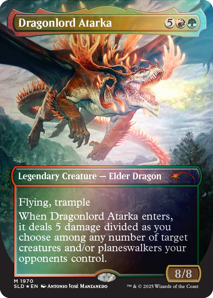 Dragonlord Atarka (Rainbow Foil) [Secret Lair Drop Series] | Webway Games