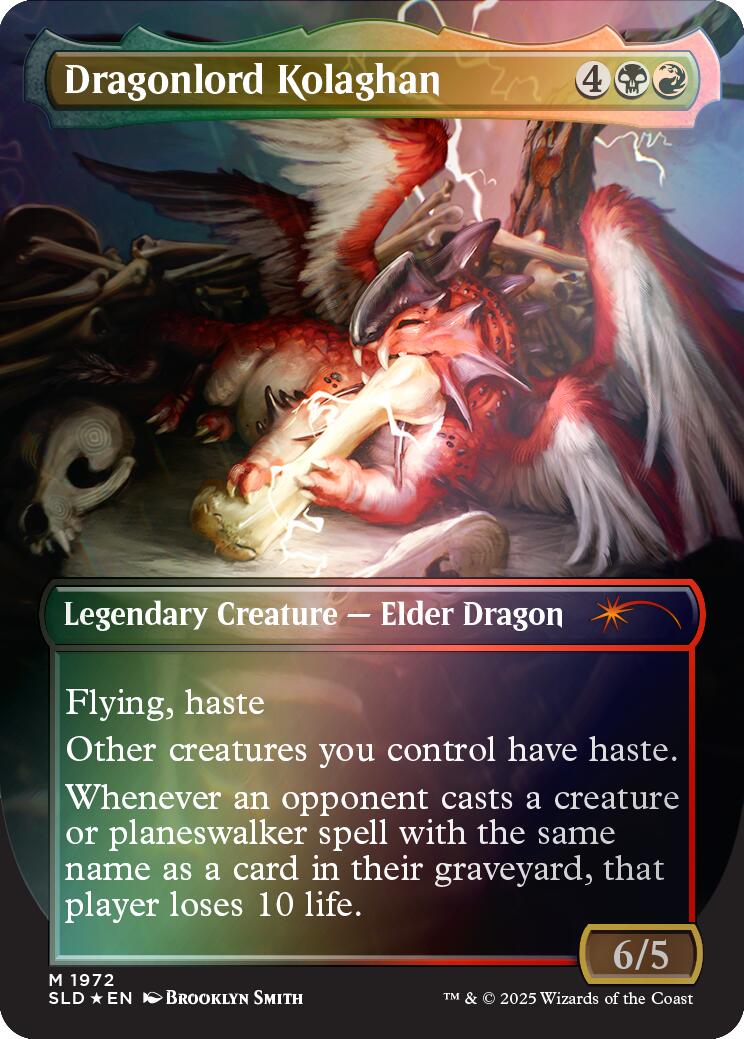 Dragonlord Kolaghan (1972) (Rainbow Foil) [Secret Lair Drop Series] | Webway Games