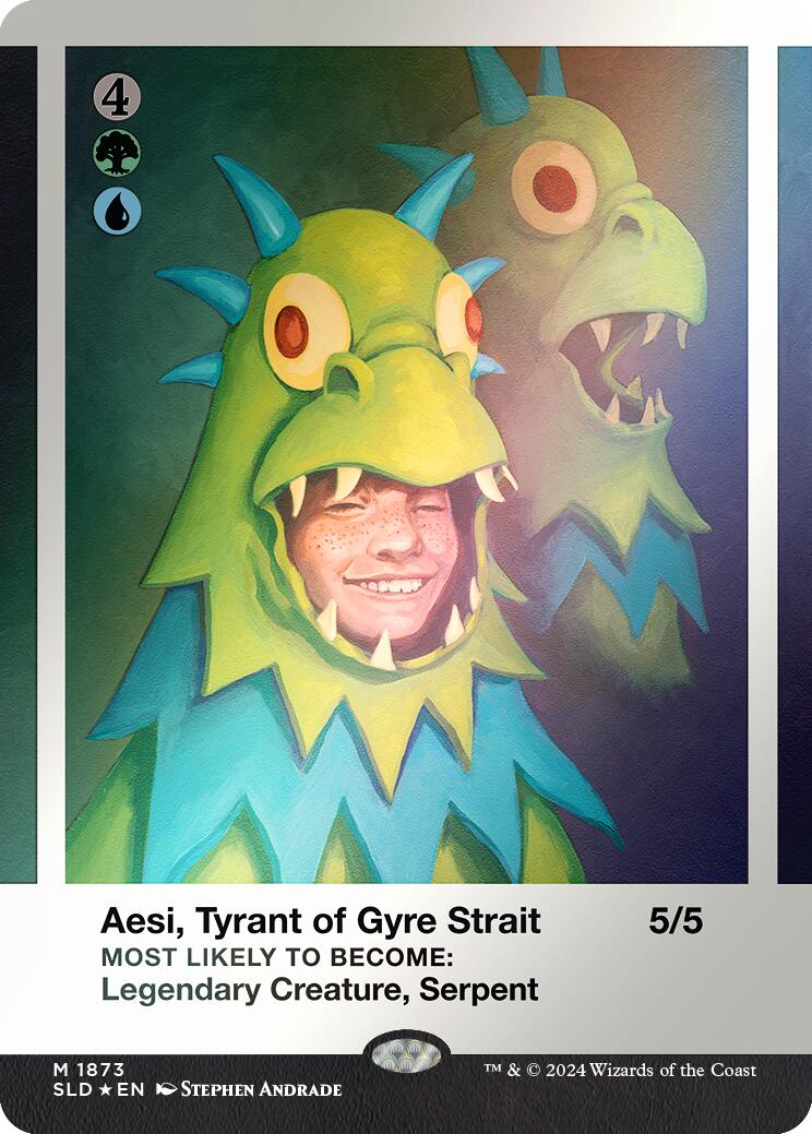 Aesi, Tyrant of Gyre Strait (Rainbow Foil) [Secret Lair Drop Series] | Webway Games