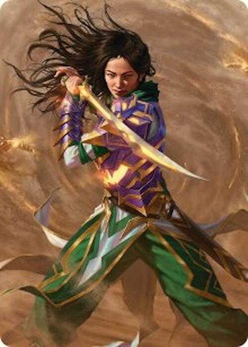 Descendant of Storms Art Card (2/54) [Tarkir: Dragonstorm Art Series] | Webway Games