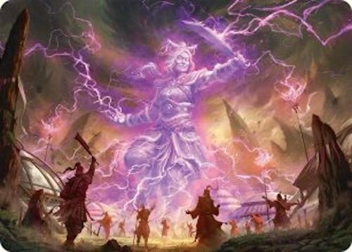 Smile at Death Art Card (4/54) [Tarkir: Dragonstorm Art Series] | Webway Games