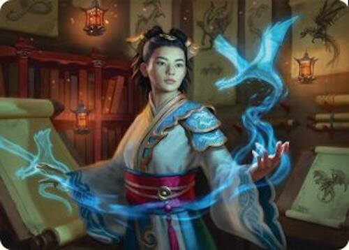 Dragonologist Art Card (6/54) [Tarkir: Dragonstorm Art Series] | Webway Games