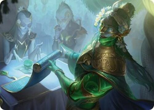 Sibsig Appraiser Art Card (8/54) [Tarkir: Dragonstorm Art Series] | Webway Games