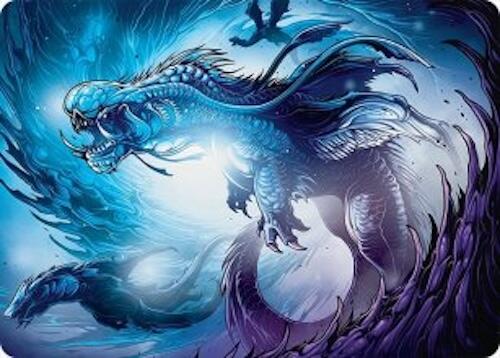Roiling Dragonstorm Art Card (33/54) [Tarkir: Dragonstorm Art Series] | Webway Games