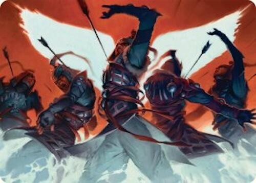 Desperate Measures Art Card (11/54) [Tarkir: Dragonstorm Art Series] | Webway Games