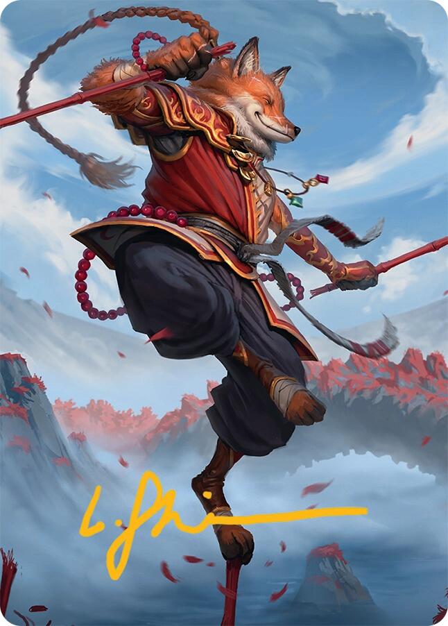 Equilibrium Adept Art Card (16/54) (Gold-Stamped Signature) [Tarkir: Dragonstorm Art Series] | Webway Games