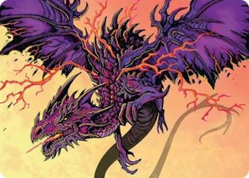 Stormshriek Feral Art Card (35/54) [Tarkir: Dragonstorm Art Series] | Webway Games