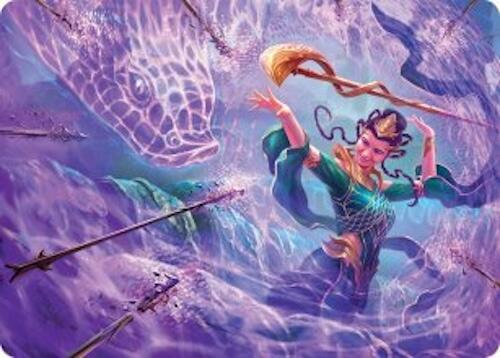Snakeskin Veil Art Card (19/54) [Tarkir: Dragonstorm Art Series] | Webway Games