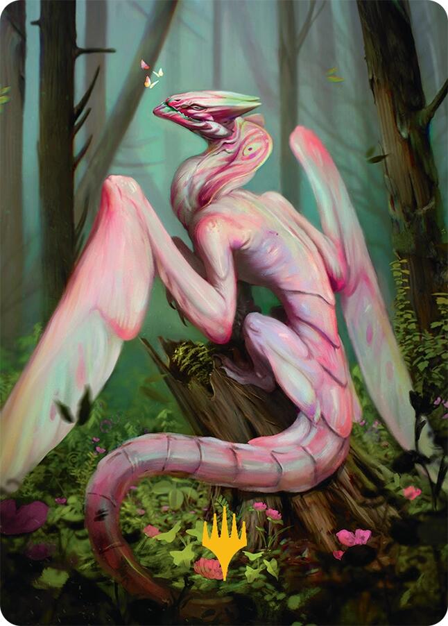 Bloomvine Regent Art Card (46/54) (Gold-Stamped) [Tarkir: Dragonstorm Art Series] | Webway Games