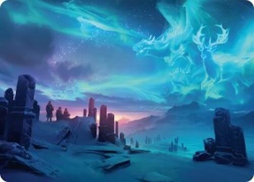 Auroral Procession Art Card (20/54) [Tarkir: Dragonstorm Art Series] | Webway Games