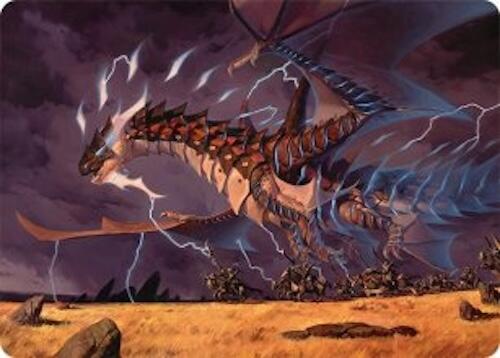 Neriv, Heart of the Storm Art Card (25/54) [Tarkir: Dragonstorm Art Series] | Webway Games
