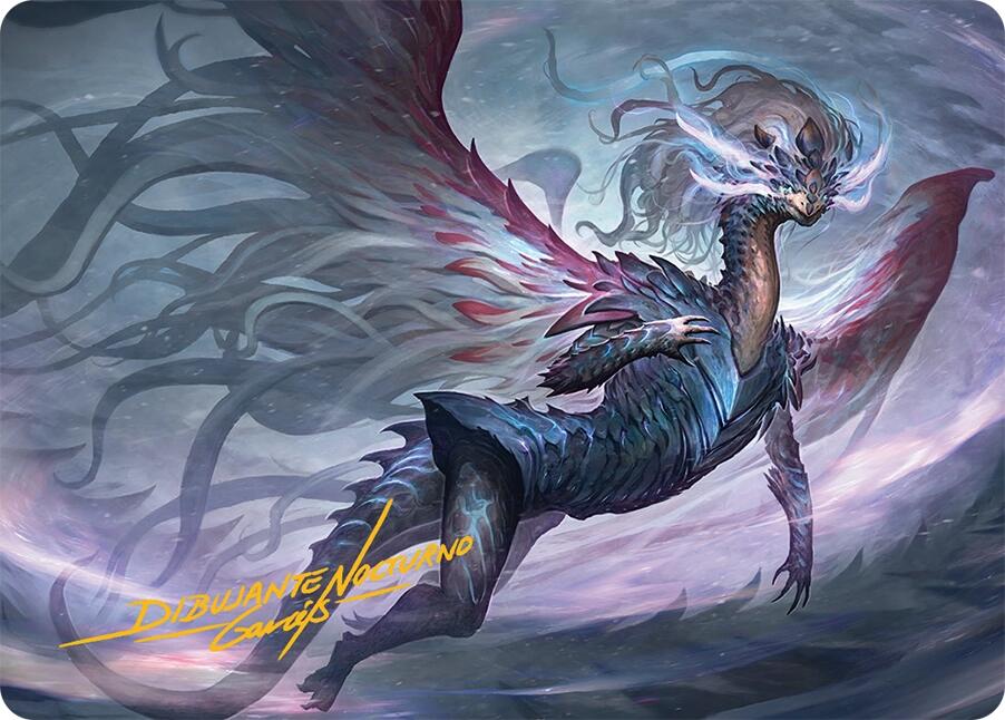 Shiko, Paragon of the Way Art Card (37/54) (Gold-Stamped Signature) [Tarkir: Dragonstorm Art Series] | Webway Games
