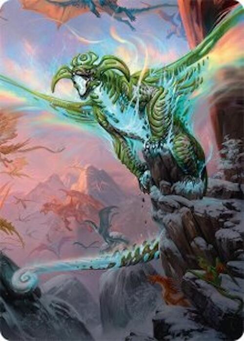 Ureni of the Unwritten Art Card (51/54) [Tarkir: Dragonstorm Art Series] | Webway Games