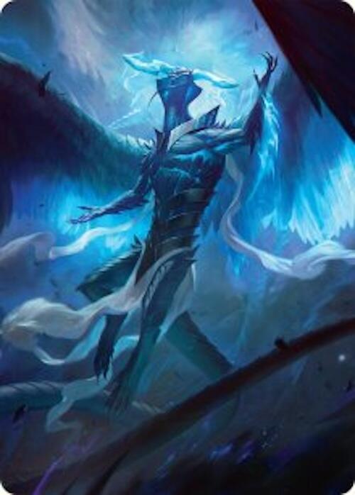 Ugin, Eye of the Storms Art Card (1/54) [Tarkir: Dragonstorm Art Series] | Webway Games