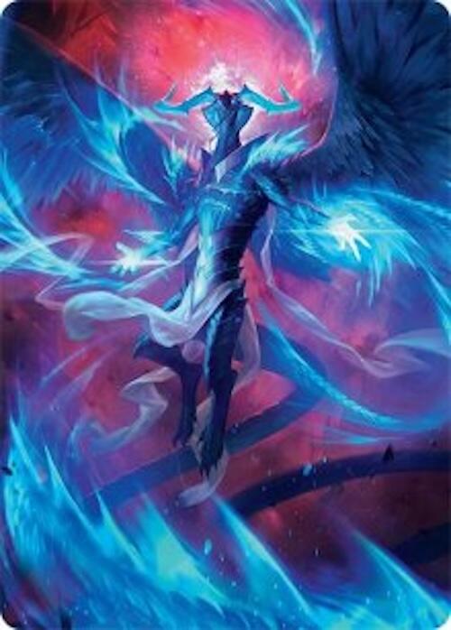 Ugin, Eye of the Storms Art Card (48/54) [Tarkir: Dragonstorm Art Series] | Webway Games