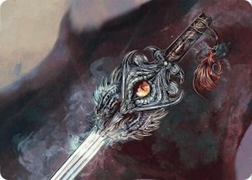 Dragonfire Blade Art Card (40/54) [Tarkir: Dragonstorm Art Series] | Webway Games