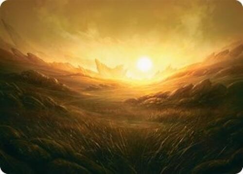 Plains Art Card (31/54) [Tarkir: Dragonstorm Art Series] | Webway Games