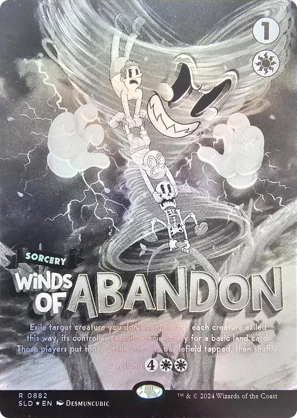 Winds of Abandon (Black & White Foil) [Secret Lair Drop Series] | Webway Games