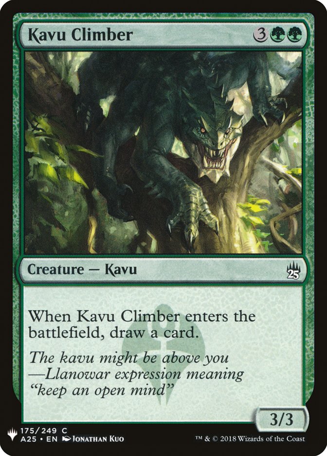 Kavu Climber [Mystery Booster] | Webway Games