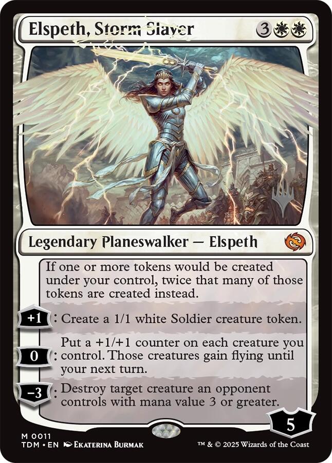Elspeth, Storm Slayer (Promo Pack) [Tarkir: Dragonstorm Promos] | Webway Games