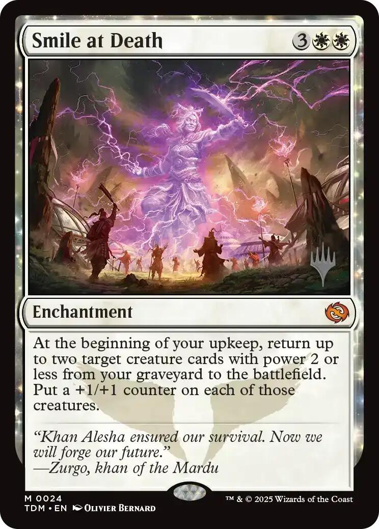 Smile at Death (Promo Pack) [Tarkir: Dragonstorm Promos] | Webway Games
