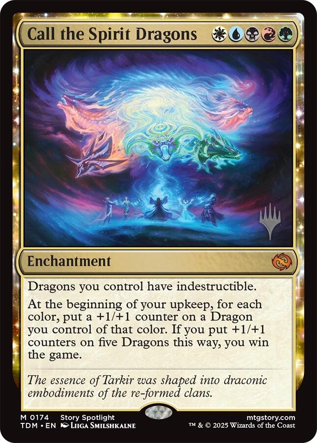 Call the Spirit Dragons (Promo Pack) [Tarkir: Dragonstorm Promos] | Webway Games