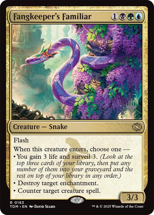 Fangkeeper's Familiar (Promo Pack) [Tarkir: Dragonstorm Promos] | Webway Games