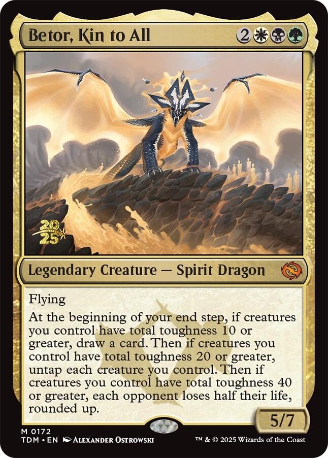 Betor, Kin to All [Tarkir: Dragonstorm Prerelease Promos] | Webway Games