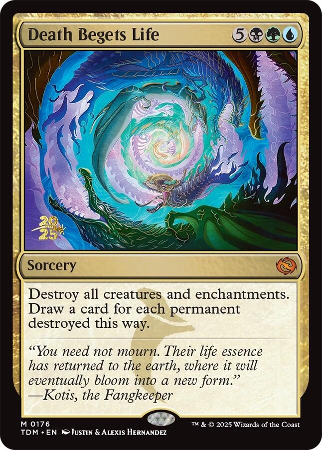 Death Begets Life [Tarkir: Dragonstorm Prerelease Promos] | Webway Games