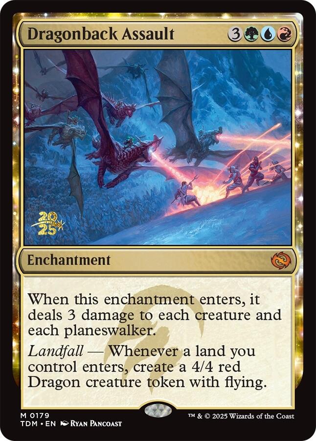 Dragonback Assault [Tarkir: Dragonstorm Prerelease Promos] | Webway Games