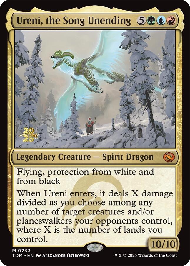 Ureni, the Song Unending [Tarkir: Dragonstorm Prerelease Promos] | Webway Games