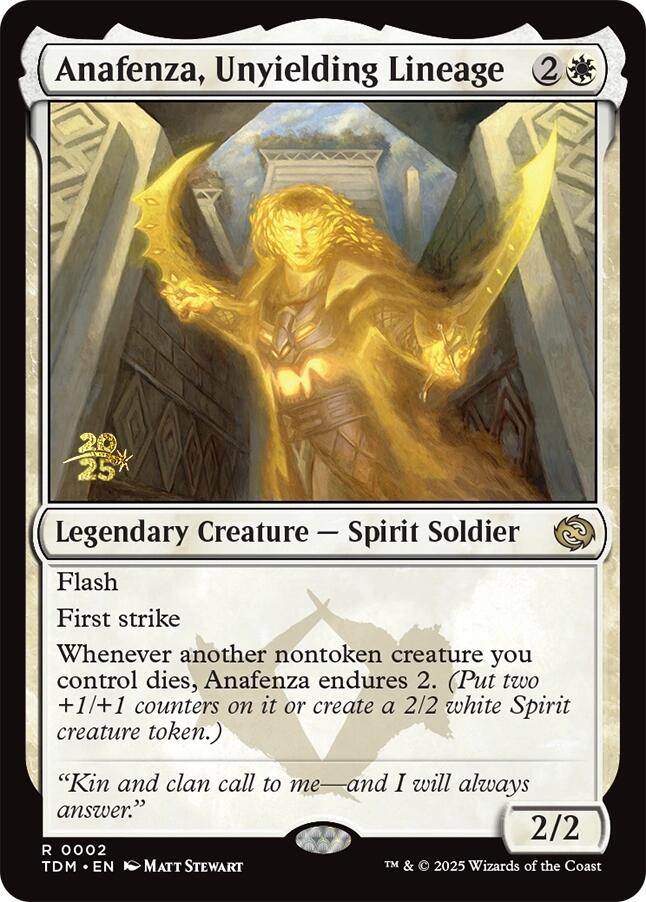 Anafenza, Unyielding Lineage [Tarkir: Dragonstorm Prerelease Promos] | Webway Games
