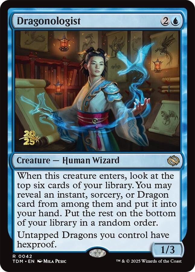 Dragonologist [Tarkir: Dragonstorm Prerelease Promos] | Webway Games