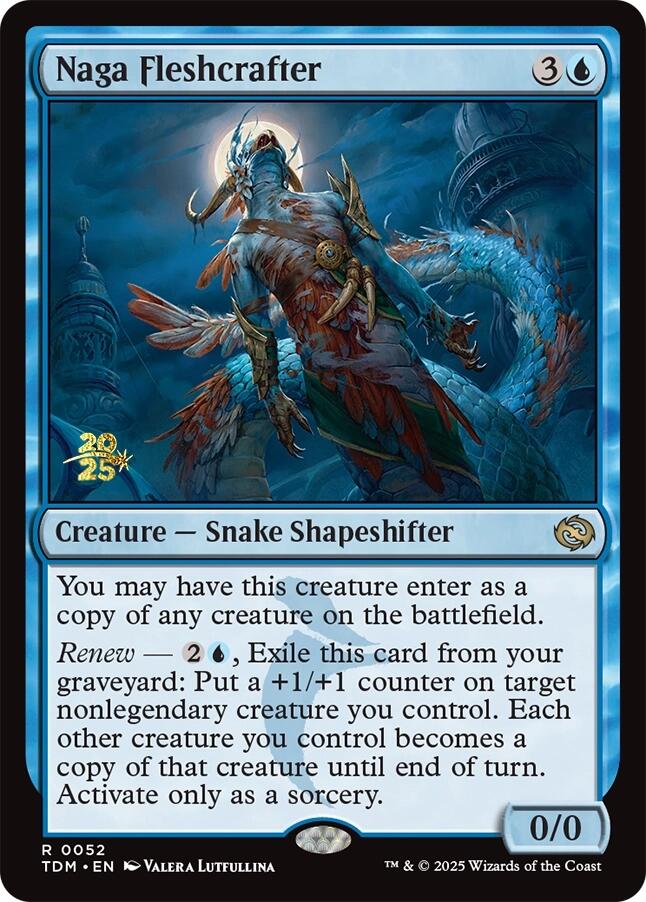 Naga Fleshcrafter [Tarkir: Dragonstorm Prerelease Promos] | Webway Games