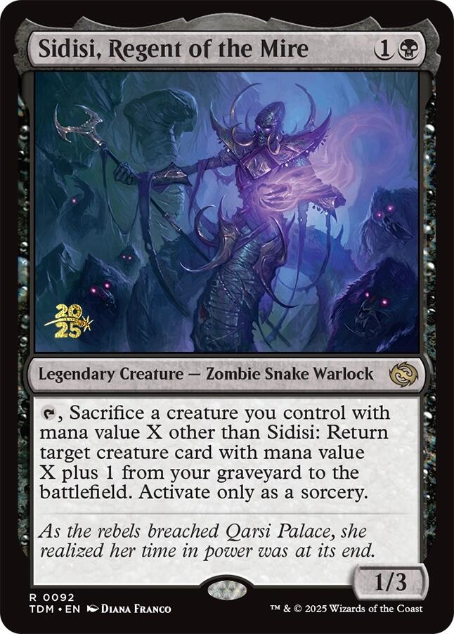 Sidisi, Regent of the Mire [Tarkir: Dragonstorm Prerelease Promos] | Webway Games