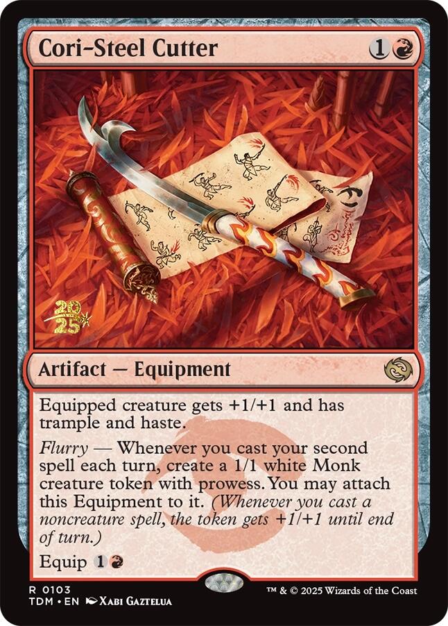 Cori-Steel Cutter [Tarkir: Dragonstorm Prerelease Promos] | Webway Games
