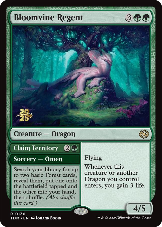 Bloomvine Regent [Tarkir: Dragonstorm Prerelease Promos] | Webway Games