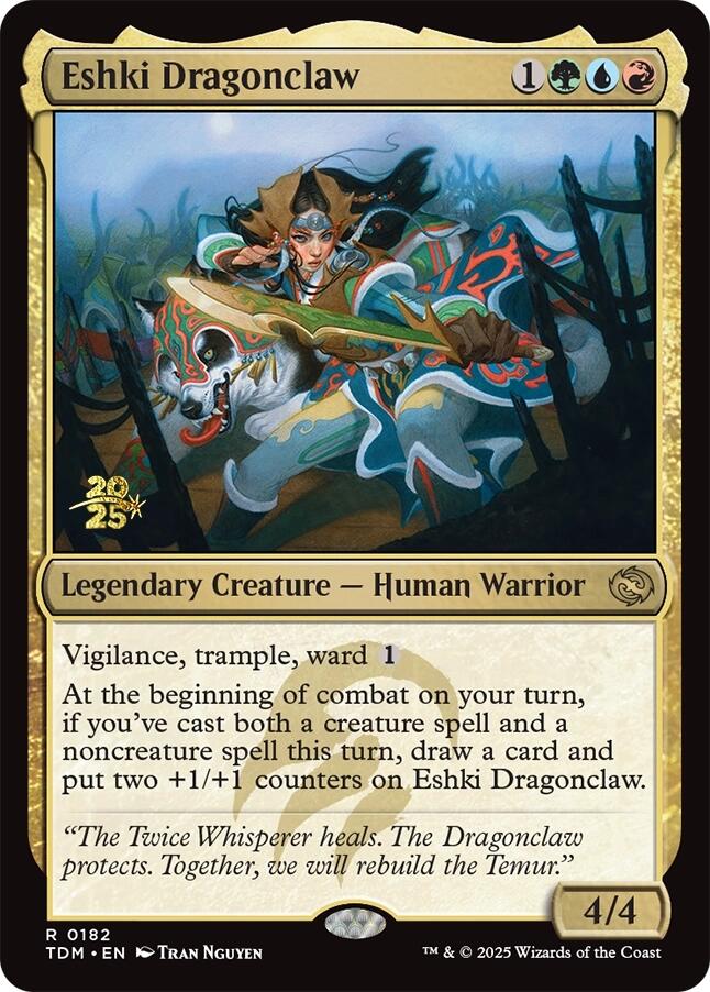 Eshki Dragonclaw [Tarkir: Dragonstorm Prerelease Promos] | Webway Games