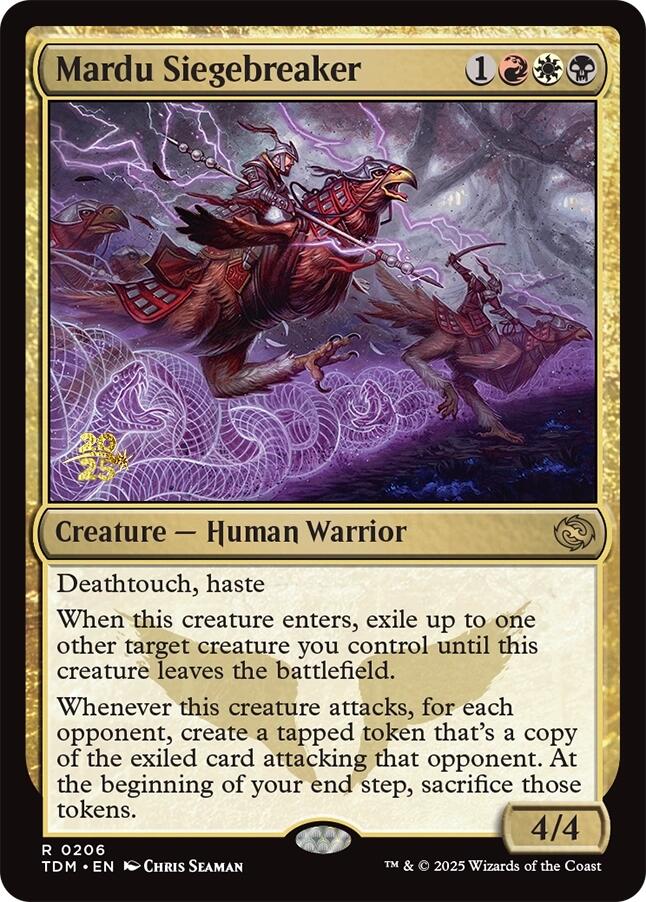 Mardu Siegebreaker [Tarkir: Dragonstorm Prerelease Promos] | Webway Games