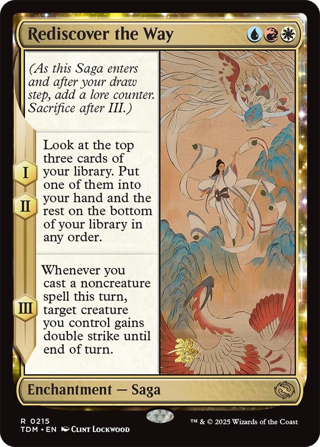 Rediscover the Way [Tarkir: Dragonstorm Prerelease Promos] | Webway Games
