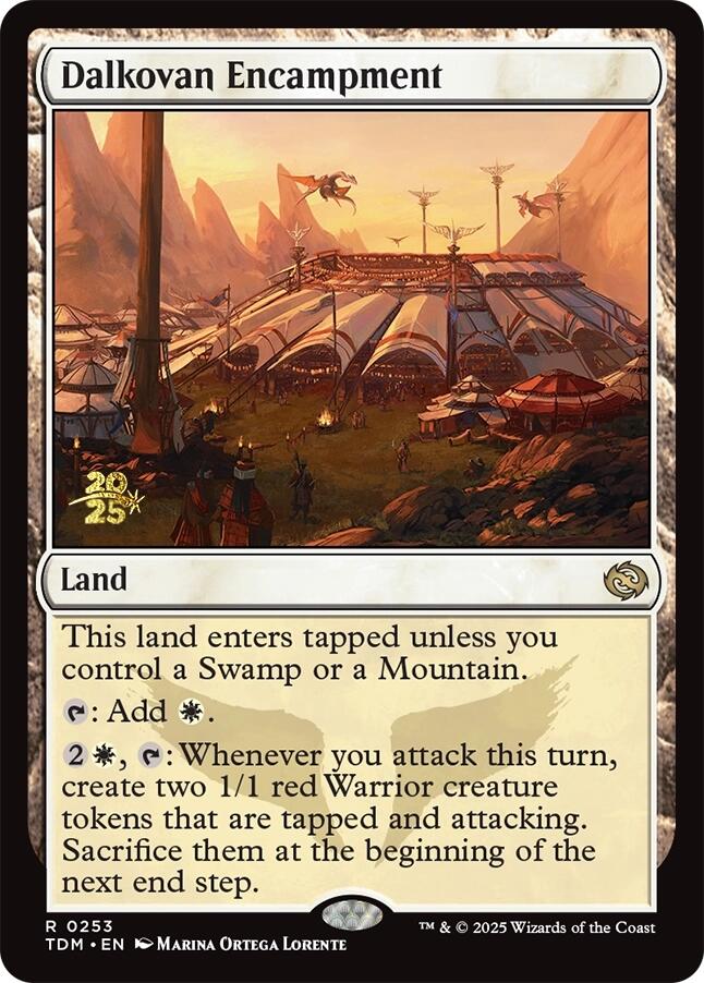 Dalkovan Encampment [Tarkir: Dragonstorm Prerelease Promos] | Webway Games